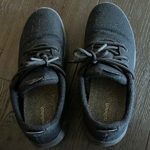 Natural Black (Black Sole) Mens Wool Runners from All Birds size 11. Great cond